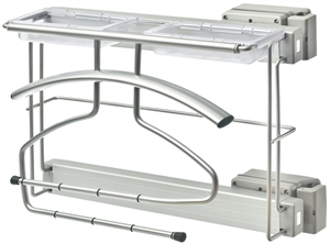 Khung kéo có giá treo áo vest xoay 90 độ Hafele 805.79.030