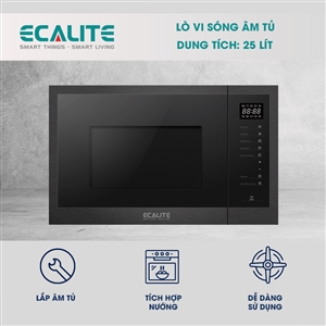 Lò vi sóng âm tủ Ecalite EMW-2560JB