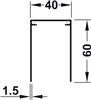 Ray dẫn hướng đơn, trên, Mã số 403.36.906