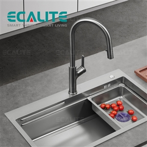 Vòi rửa chén nóng lạnh S-curve Ecalite EF-N288S