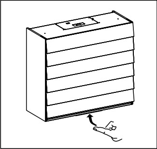 Cửa Chớp Hafele Màu Đen Climber 561.56.318